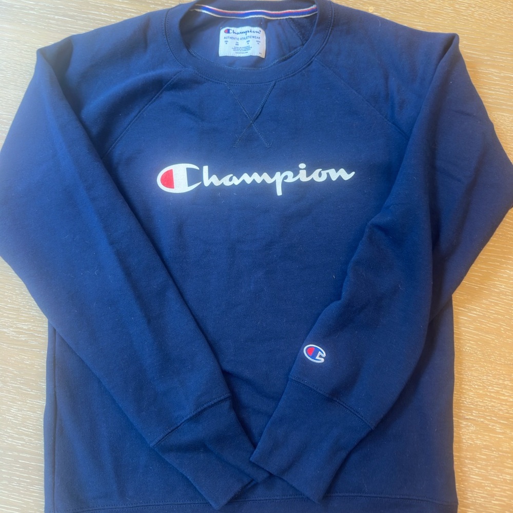 Champion Navy Sweatshirt